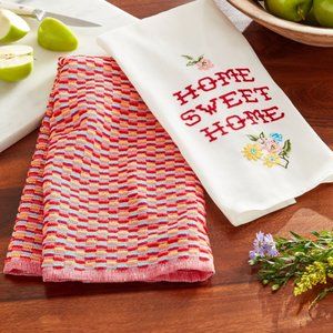 The Pioneer Woman Home Sweet Home Kitchen Towel Set, Multicolor,